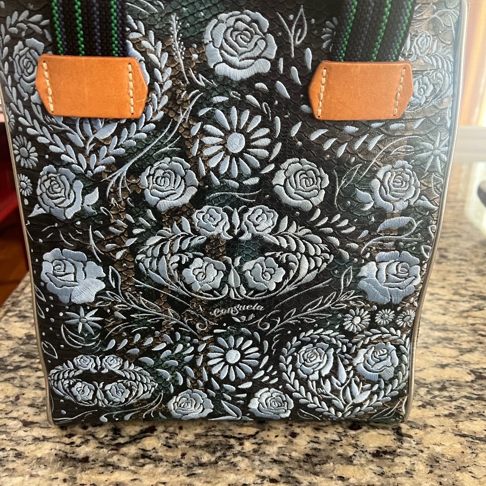 Consuela Embroidered Floral Classic Tote Bag